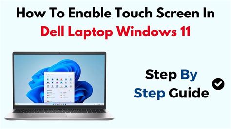 Image result for Enable Touch Screen Dell