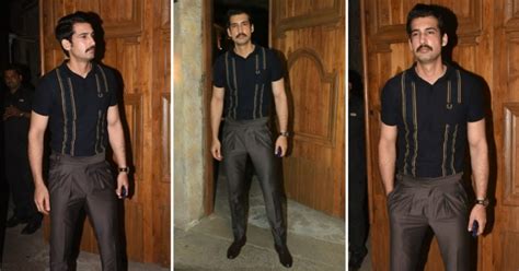 Gehraiyaan Actor Dhairya Karwa Aces The Vintage Polo Shirt Look With A ...
