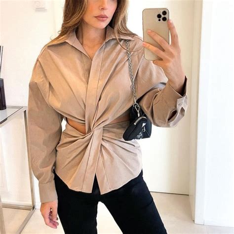 Tayla Statement Blouse – TrenBee