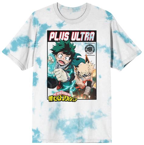 My Hero Academia - Deku Bakugo Plus Ultra Dye T-Shirt | Crunchyroll Store
