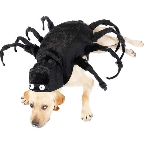 Fuzzy Tarantula Dog Costume, Dog Spider Costumes, Funny Pet