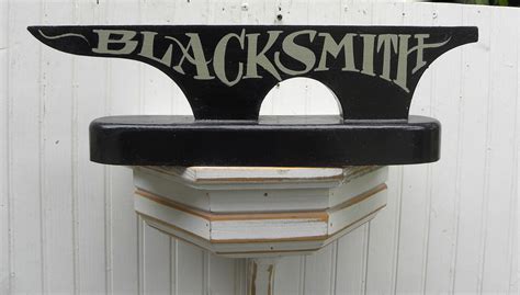 Blacksmith Shop Sign 的图像结果