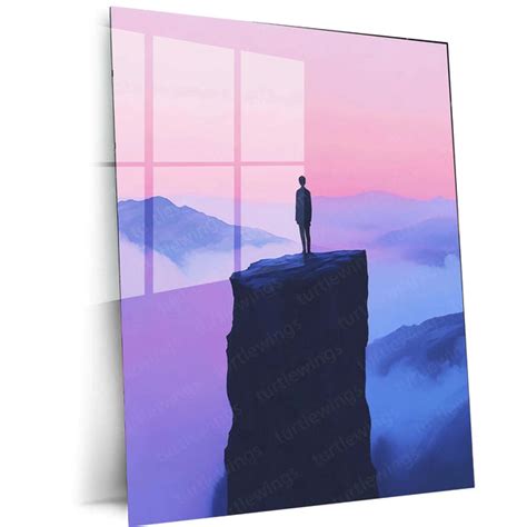 PEACE Metal Poster | Minimalist Wall Art | Inspirational Decor ...