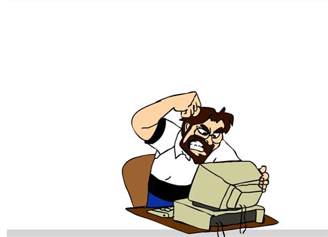 Image result for Man Smashing Computer Meme