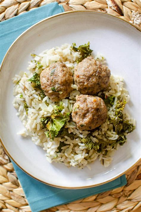 Meatballs and Rice | Living Lou