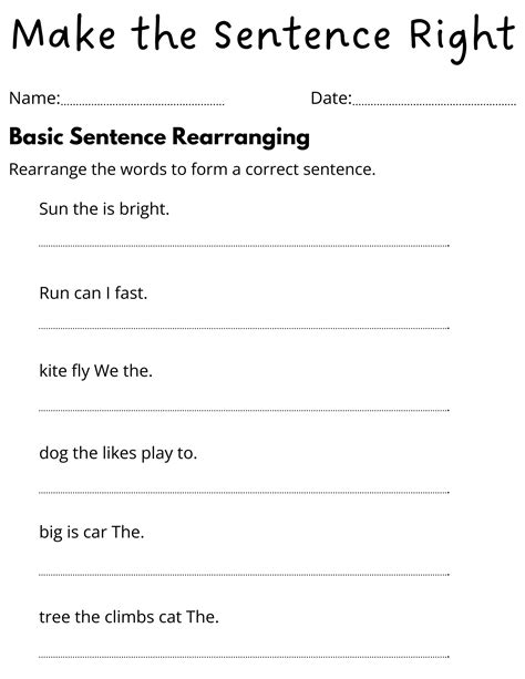 Run On Sentences Worksheet 4th Grade