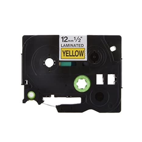 Rare Compatible for Brother P-Touch Tze Printer Laminated Label Tape ...