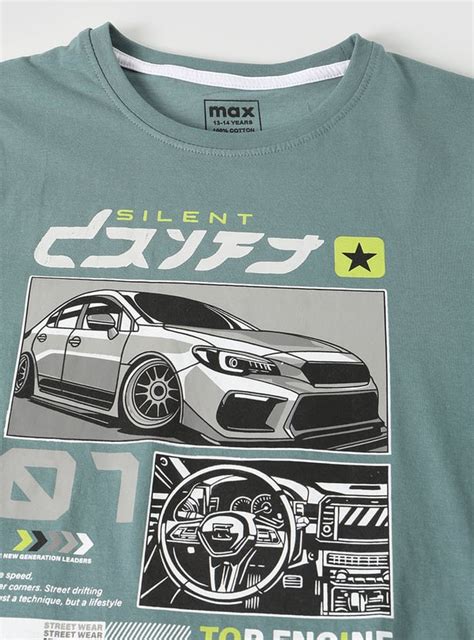 Buy Boys Graphic Print T-shirt Online at just Rs. 249.0 - 1000015062657 ...