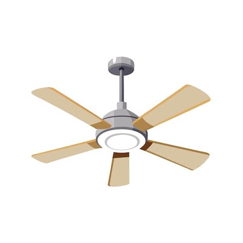 Electric fan realistic flat style vector illustration | Premium Vector