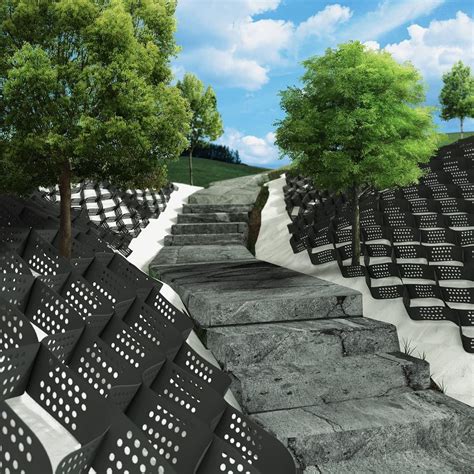 LZMZMQ Driveway Grid Slope Stabilization System, Geogrid India | Ubuy