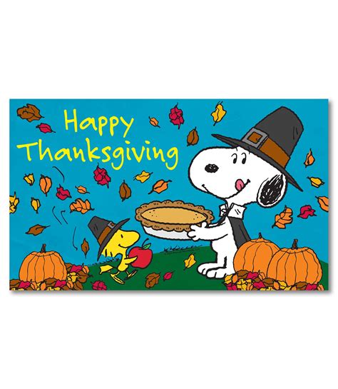 Snoopy Thanksgiving Facebook Cover