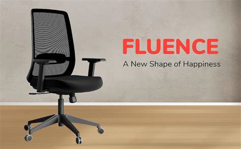 HNI India Fluence Ergonomic Office Chair – Mesh Back Desk Chair with ...