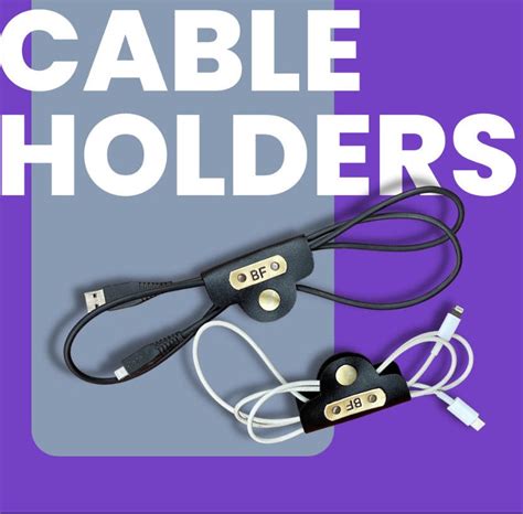 Buy Personalised Cable Holders (Set of 2) (No CASH ON DELIVERY allowed ...