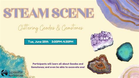 STEAM Scene: Glittering Geodes & Gemstones, 905 N Martin Luther King Jr ...