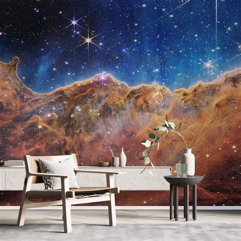 Wall Mural James Webb Telescope - Carina Nebula | wall-art.com