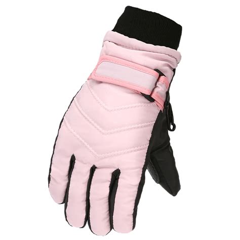 Kids Snow Gloves Winter Ski Gloves Waterproof Snow Gloves Warm ...