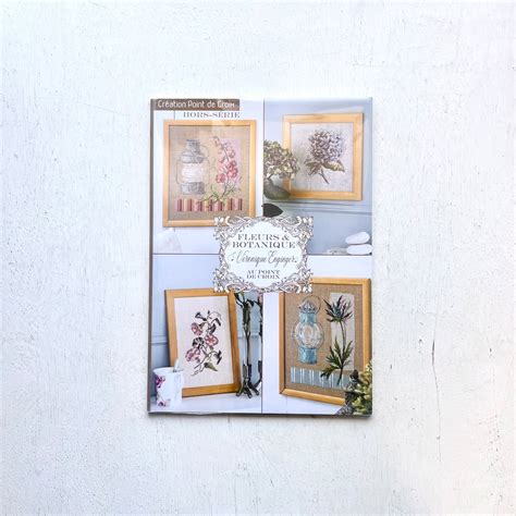 花のクロスステッチ FLEURS & BOTANIQUE AU POINT DE CROIX | folklora