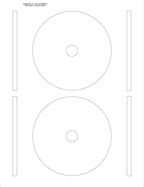 Cd Sticker Template