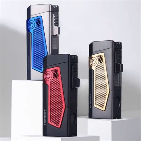 Bật lửa 4 tia Honest kèm đục BCZ769 Giá tốt nhất