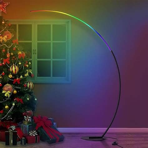 Zenggp Modern Smart RGB Floor Lamp, Arch Dimmable LED Lamp India | Ubuy