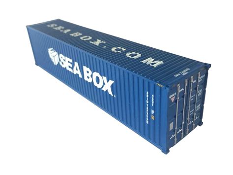 Sea Box Inc. HO Scale, 40' ISO Shipping Container : Amazon.in: Toys & Games