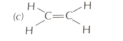 Draw the electron- dot structure and structural formula of ethyne.