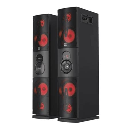 Buy Altec Lansing Party Duo Bluetooth Tower Speaker Set with LED Lights ...