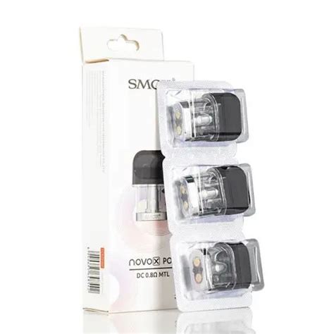 Smok NOVO X Replacement Pods India - My Store