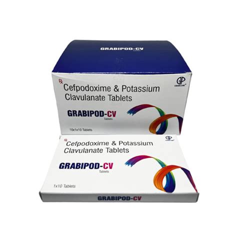 GRABIPOD-CV Tablets Grabcure Pharmaceuticals