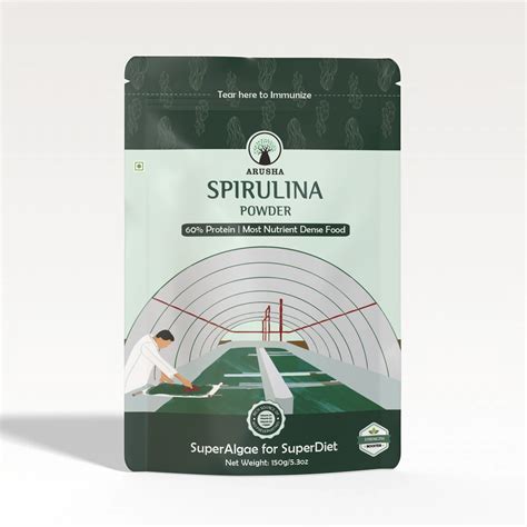 Buy Spirulina Powder Online | Pure Organic Spirulina – Arusha Foods