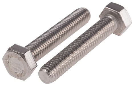 RS PRO | RS PRO Stainless Steel, Hex Bolt, M8 x 45 mm | 190-311 | RS