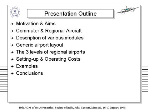 Presentation Outline