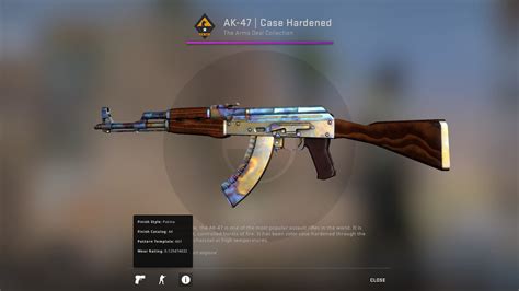 New MW AK-47 | Case Hardened Pattern: 661 was crafted in a 5% Tradeup ...
