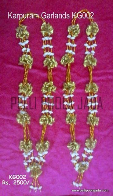 Karpuram-Elaichi Garlands | www.pellipoolajada.com