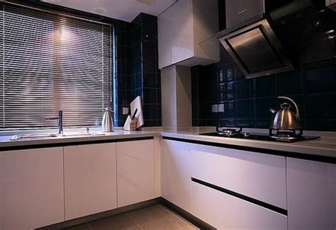 6.5万63平米现代两房装修效果图,60平特色厨房小吧台装修案例效果图-齐家网