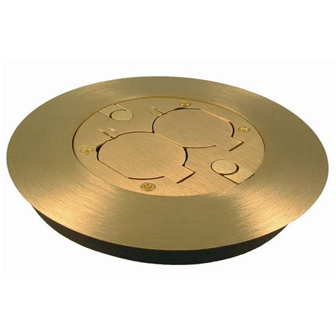Round Floor Outlet Cover Plate Fantastic Savings | www.pinnaxis.com