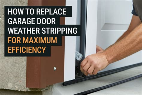How To Replace Weather Stripping On Garage Door | Detroit Chinatown