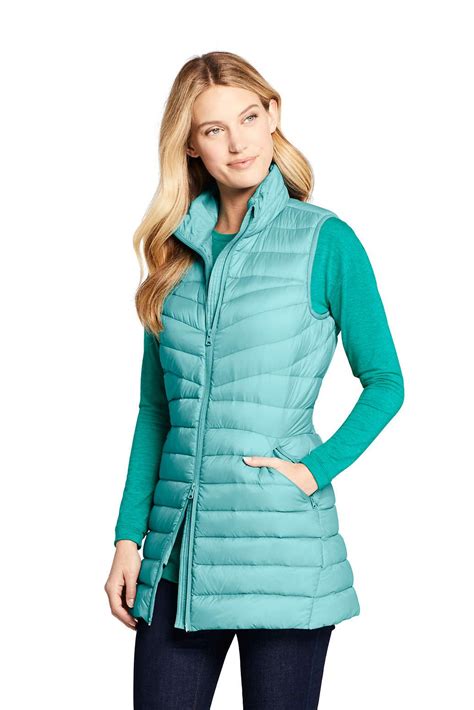 Women's Lands End Winter Vests at Timothy Stump blog