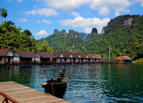 4K, Cheow Lan Lake Khao Sok National Park, Thailand, Parks, Lake ...