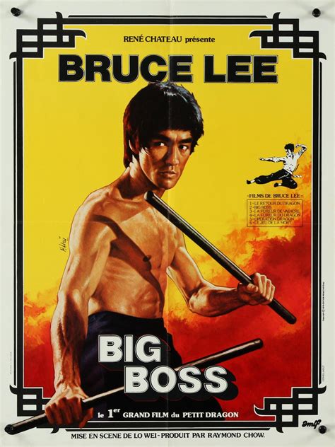 Bruce Lee, Big Boss, Original Vintage Poster - Authentic Vintage Posters