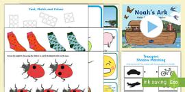 👉 Fun Maths Activities for Nursery | EYFS Maths Pack: Dinosaur