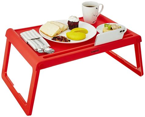 Amazon Brand - Solimo Plastic Multipurpose Foldable Tray | 35D x 54W x ...