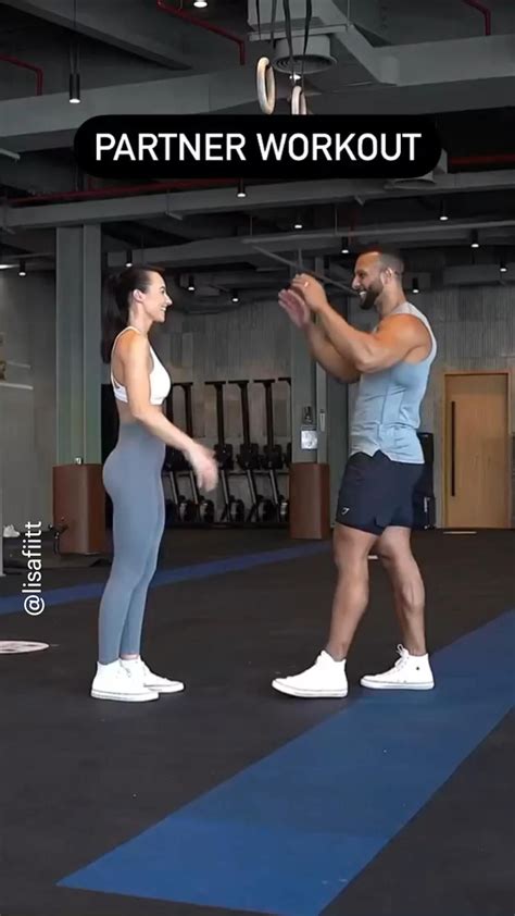Partner Workout Exercises 的图像结果