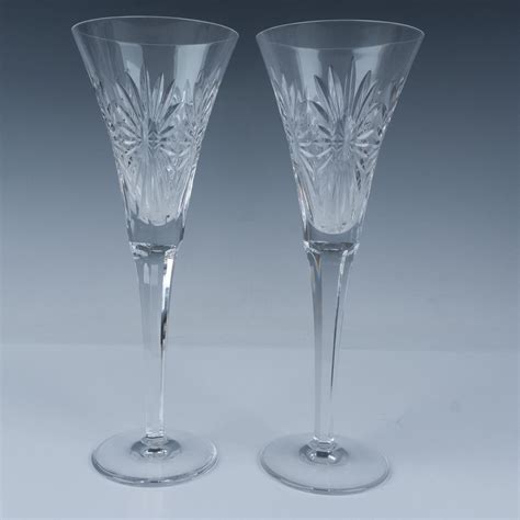 Waterford Crystal Millennium Health Toasting Flutes