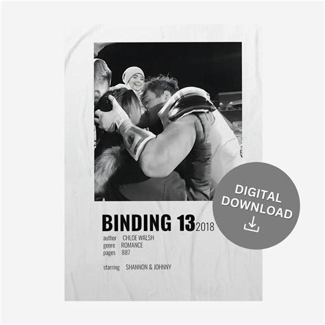 Binding 13 Johnny and Shannon Poster: Boys of Tommen Series Minimal ...