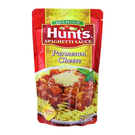 Hunts Parmesan Cheese Spaghetti Sauce 250 g Online at Best Price | Lulu UAE