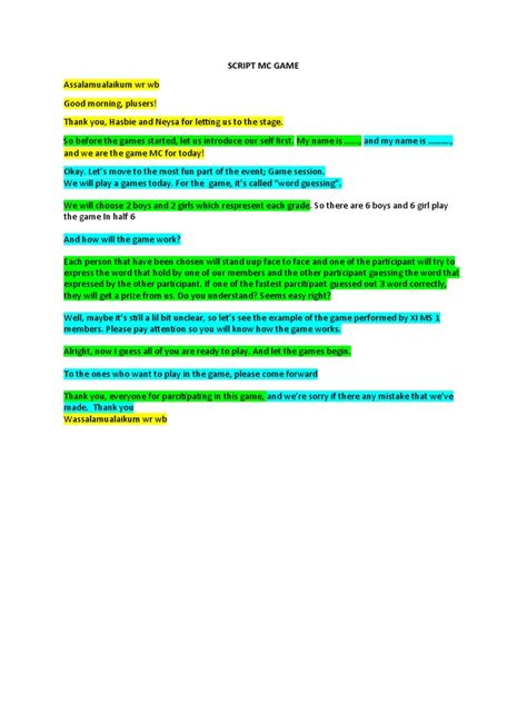 Image result for Script MC