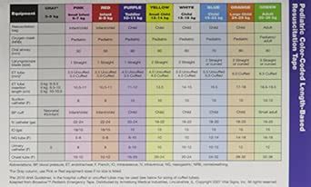 Pediatric Advanced Life Support (Pals) Pocket Reference Card : Amazon ...