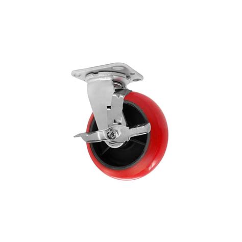 Buy CasterHQ- Medium Duty 6X 2 Crown Polyurethane ON Iron Wheel ...