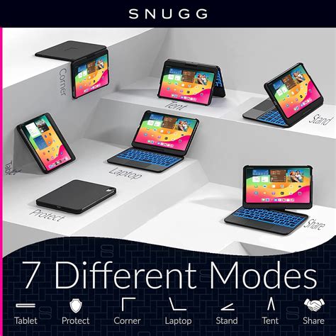 Snugg iPad Pro 12.9 Case with Keyboard (2022 6th India | Ubuy